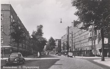 Hoek Olympiaweg / Speerstraat
