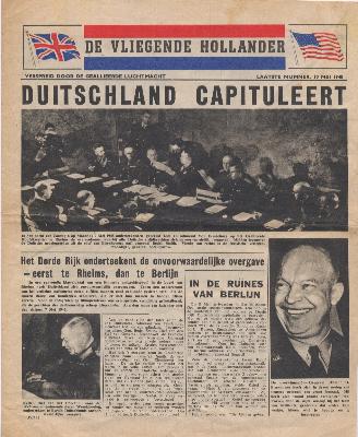 "De Vliegende Hollander"; verspreid door de geallieerde luchtmacht