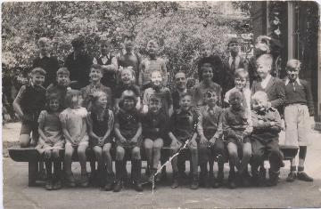 Klassefoto Tweede Montessorischool het Winterkoninkje
