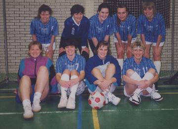 Dames-elftal zaalvoetbal De Klinker