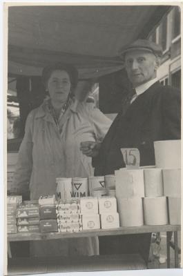 Echtpaar Koning op Ten Katemarkt