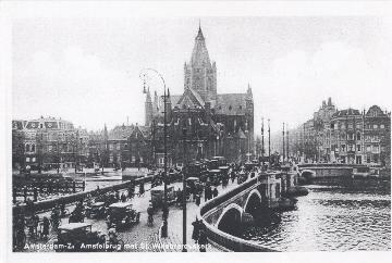 Sint Willibrorduskerk hoek Ceintuurbaan / Amsteldijk