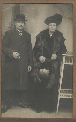 Portret van Emma en Klaas Lammers