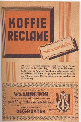 Reclame de Gruyter