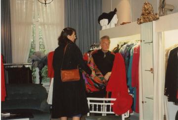 Interieur modezaak Tim Bonig