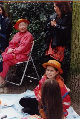 Koninginnedag in het Vondelpark