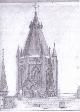Tekening van de Willibrorduskerk